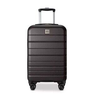 Skyway Epic 2.0 Hardside Carry-On 22 Rolling Suitcase Hard Shell Luggage - Black